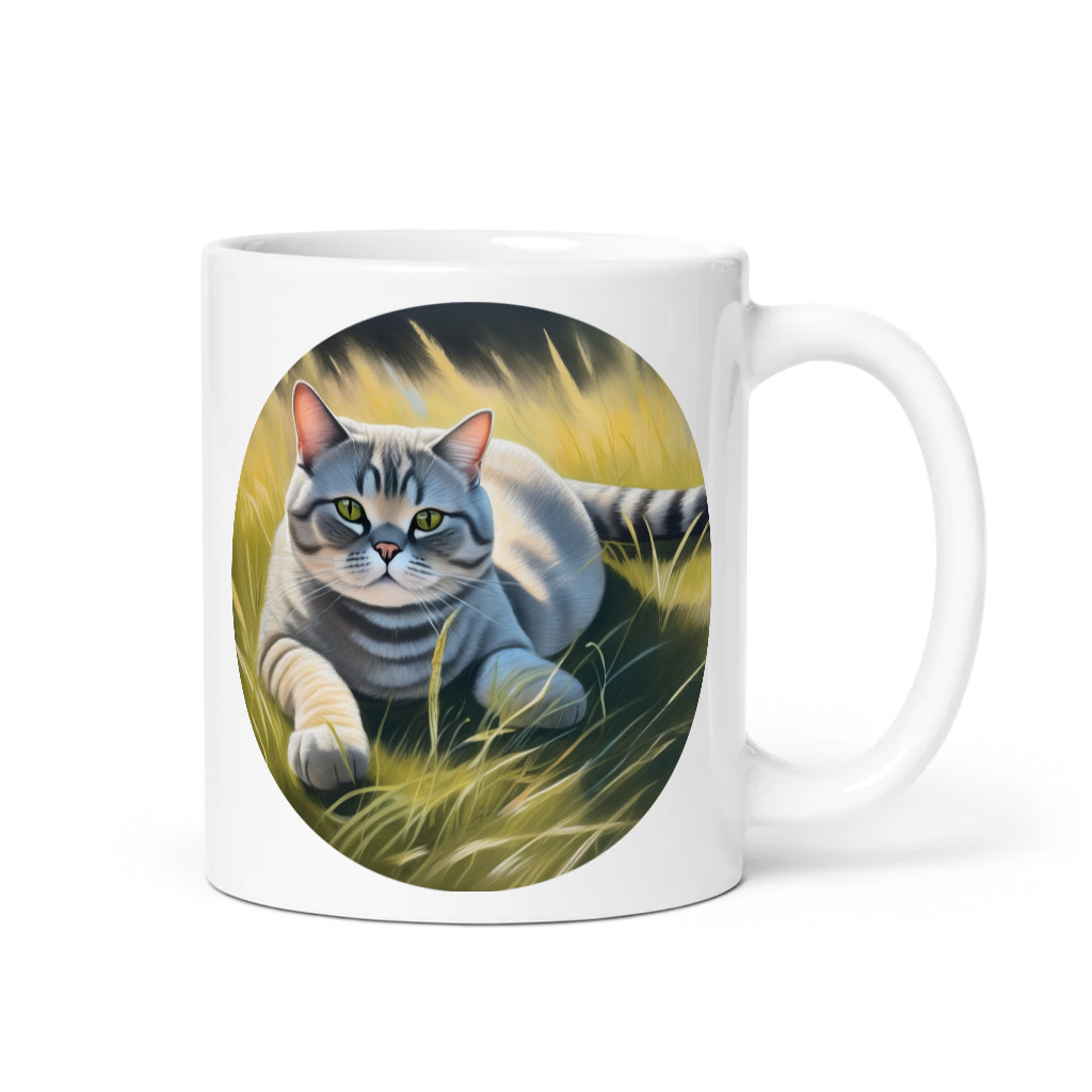 PugMug Custom Tabby British Shorthair Cat Mug