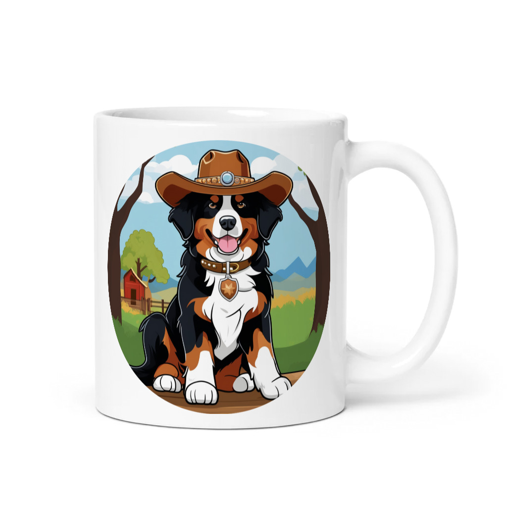 PugMug Custom Bernese Mountain Dog Mug