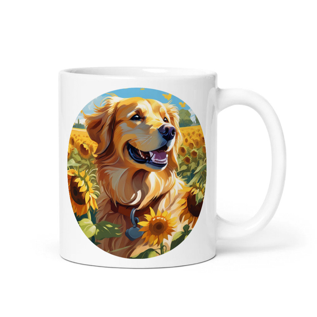 PugMug Custom Golden Retriever Mug
