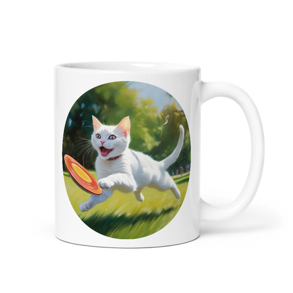 PugMug Custom White Companion Cat Mug