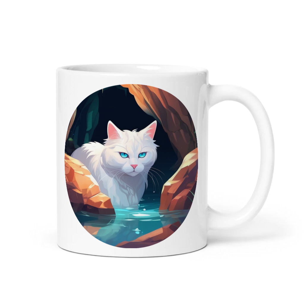 PugMug Custom White Companion Cat Mug