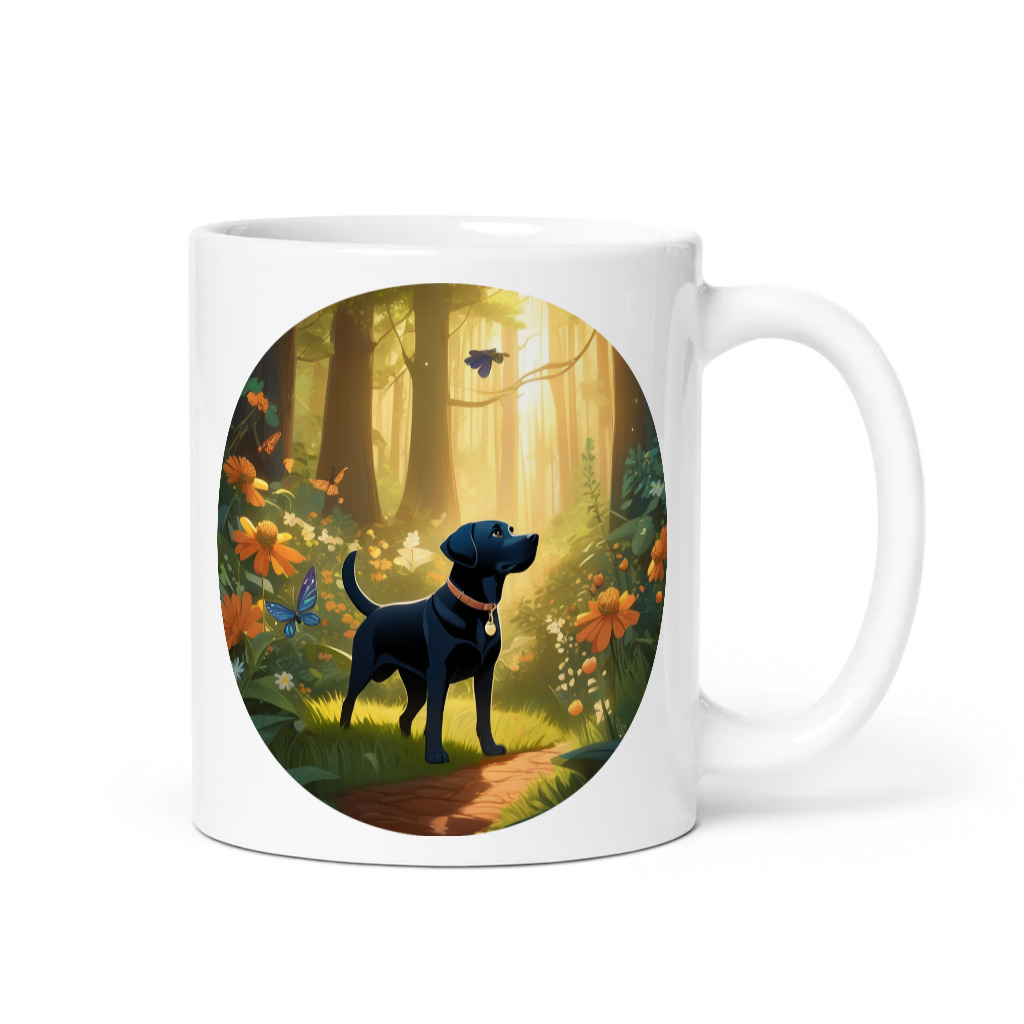 PugMug Custom Black Labrador Retriever Mug