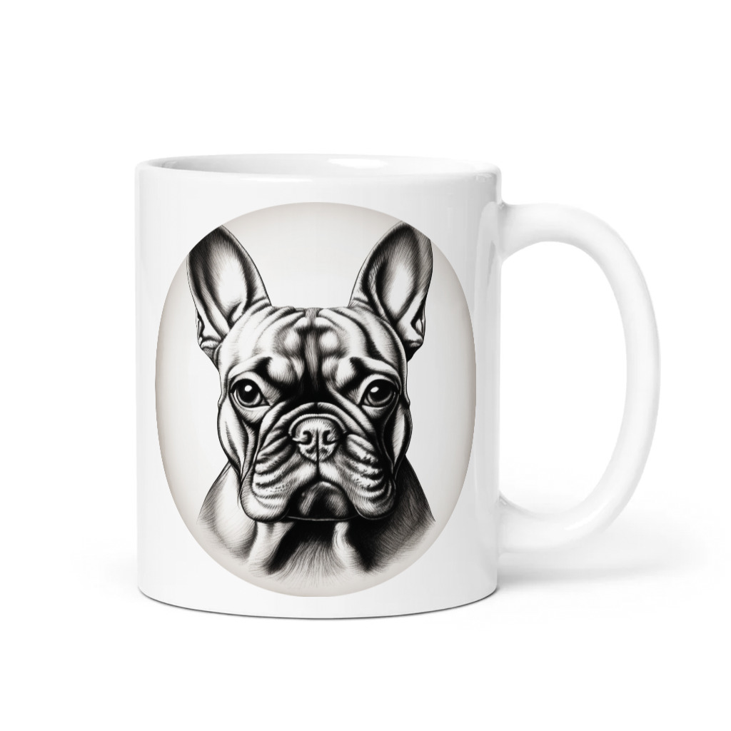 PugMug Custom Tan French Bulldog Mug