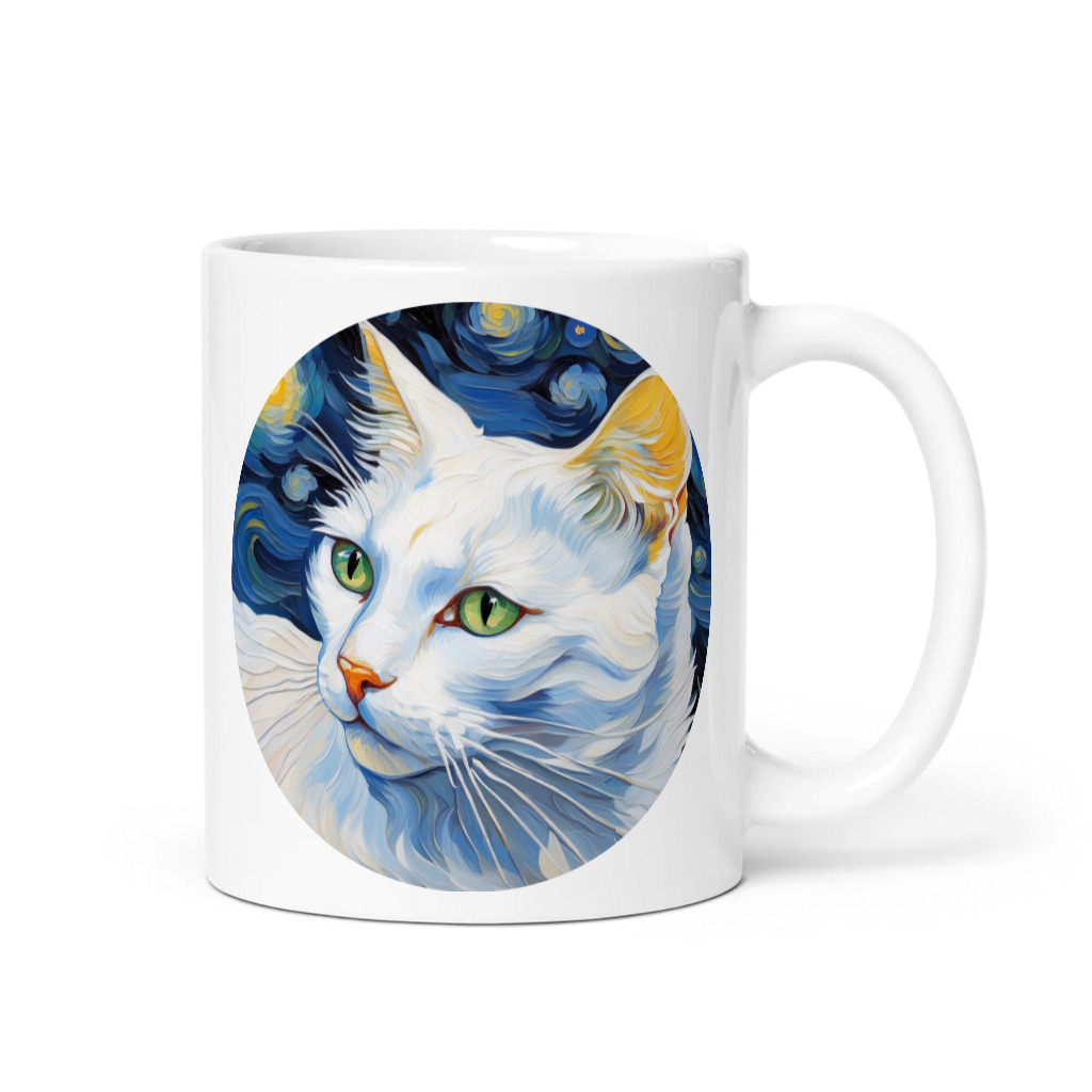 PugMug Custom White Companion Cat Mug