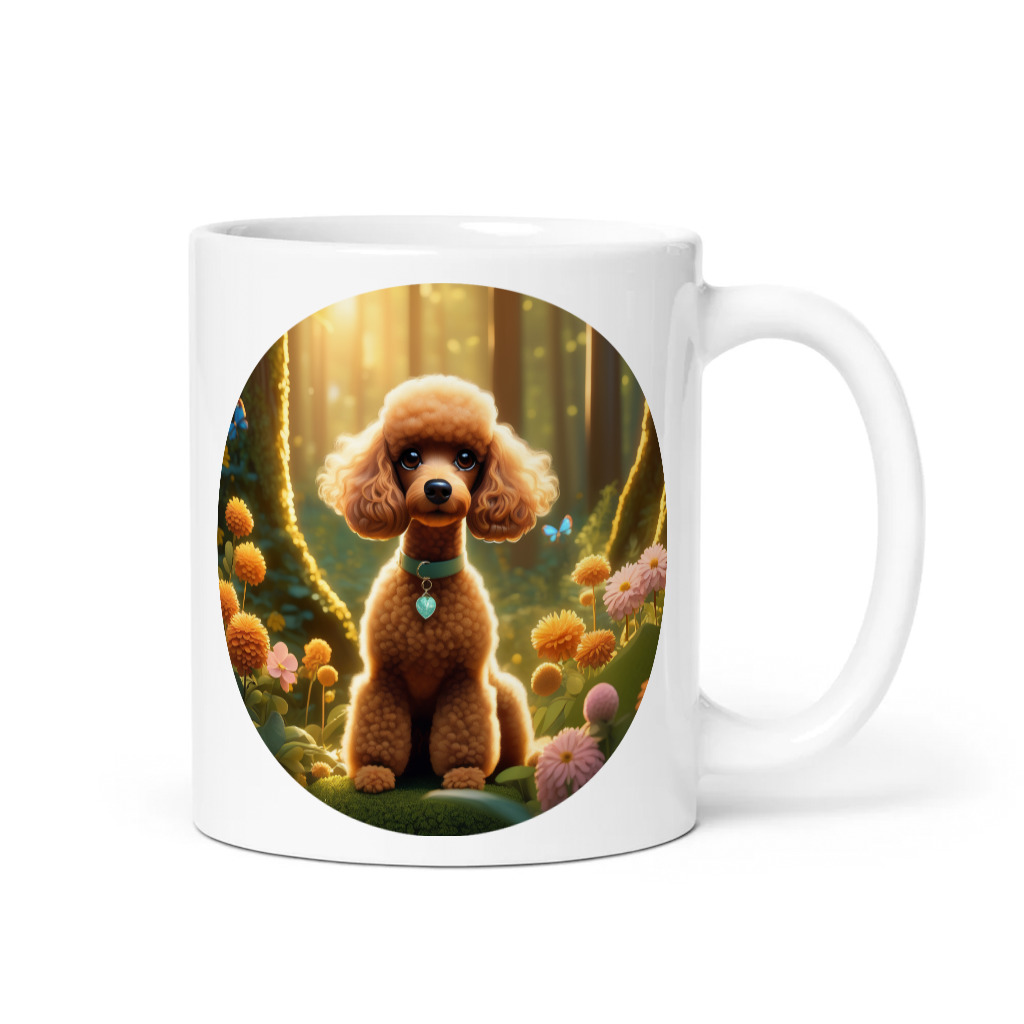 PugMug Custom Tan Poodle Mug