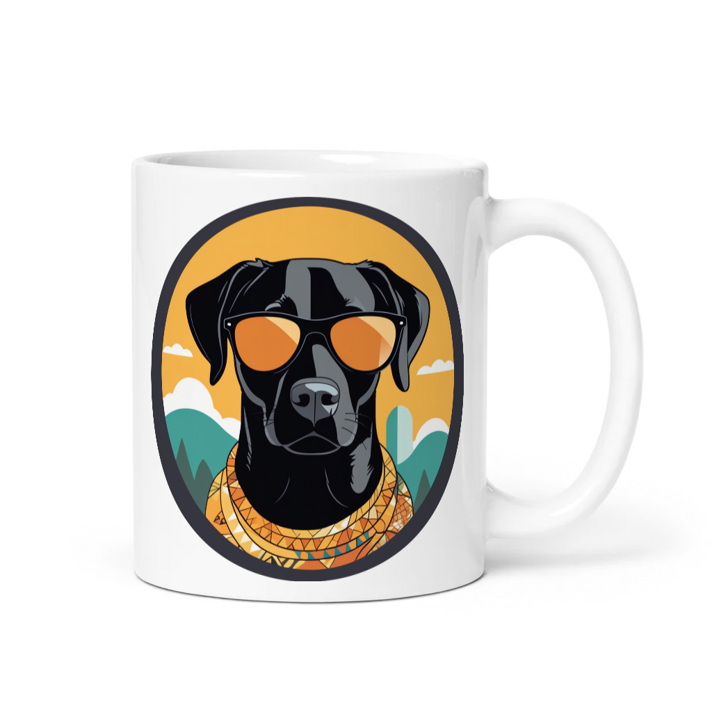PugMug Custom Black Labrador Retriever Mug