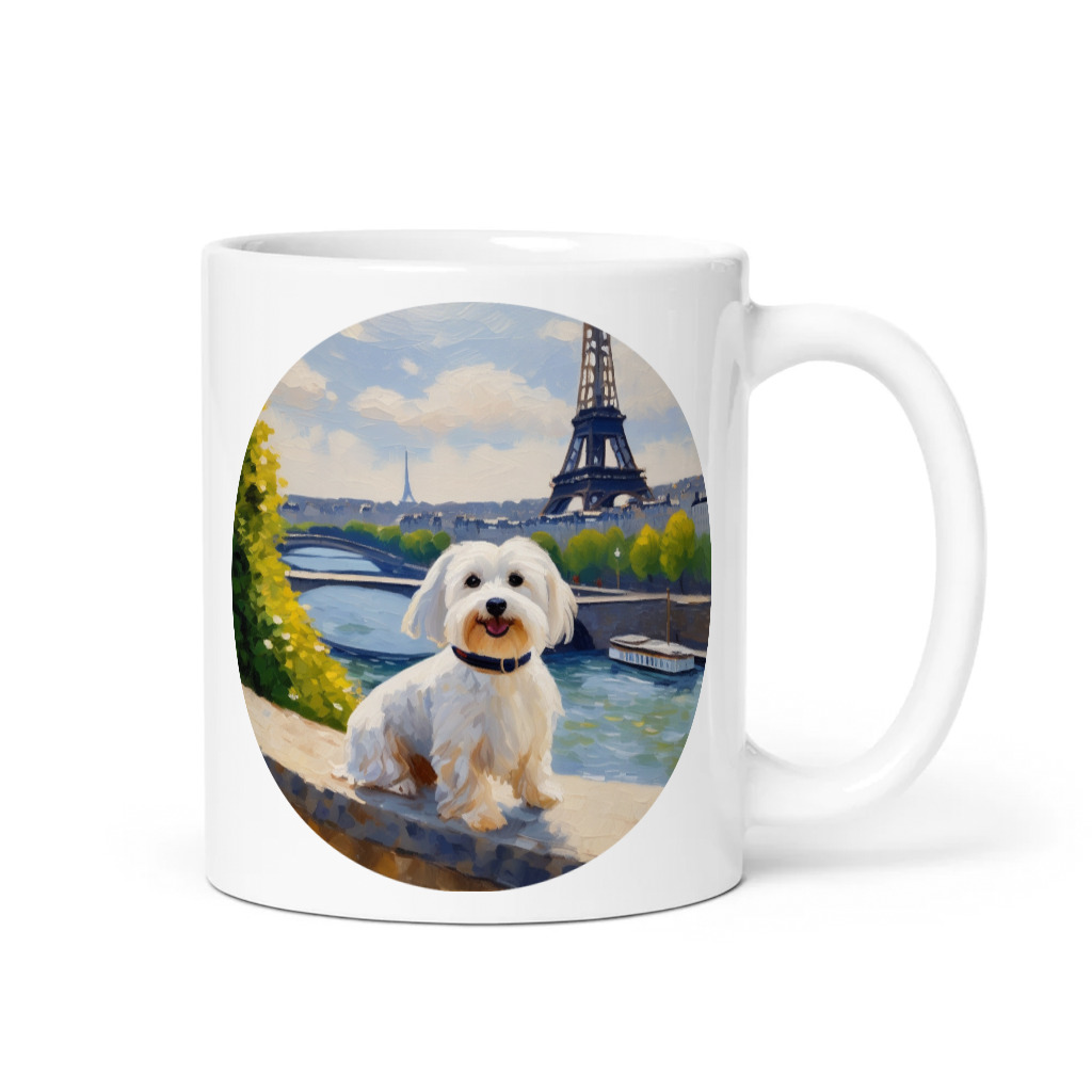 PugMug Custom White Havanese Dog Mug