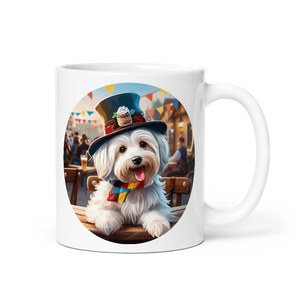 PugMug Custom White Havanese Dog Mug