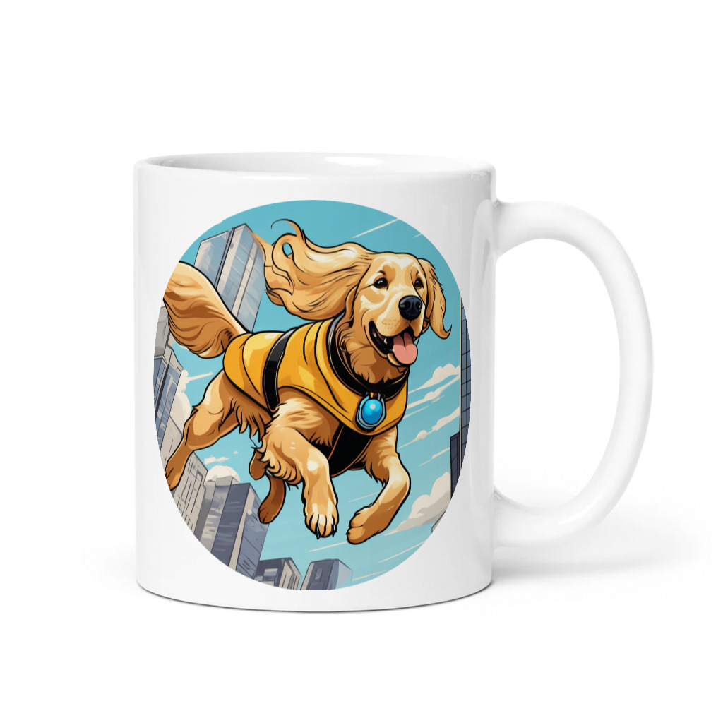 PugMug Custom Golden Retriever Mug