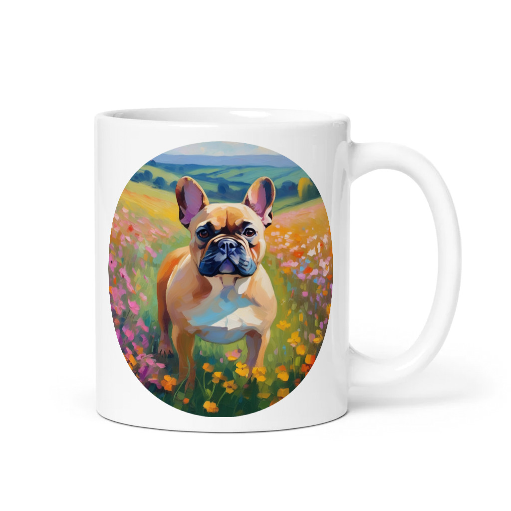 PugMug Custom Tan French Bulldog Mug