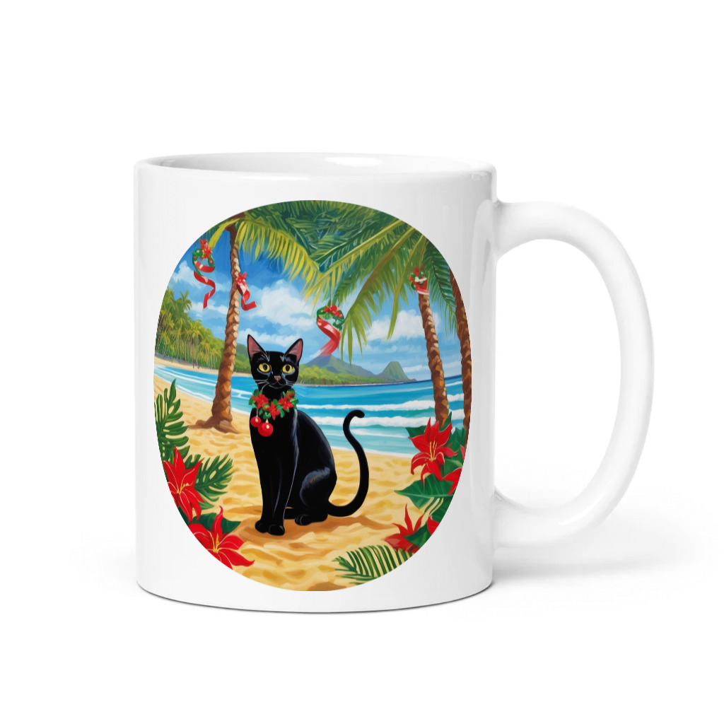 PugMug Custom Black Abyssinian Cat Mug