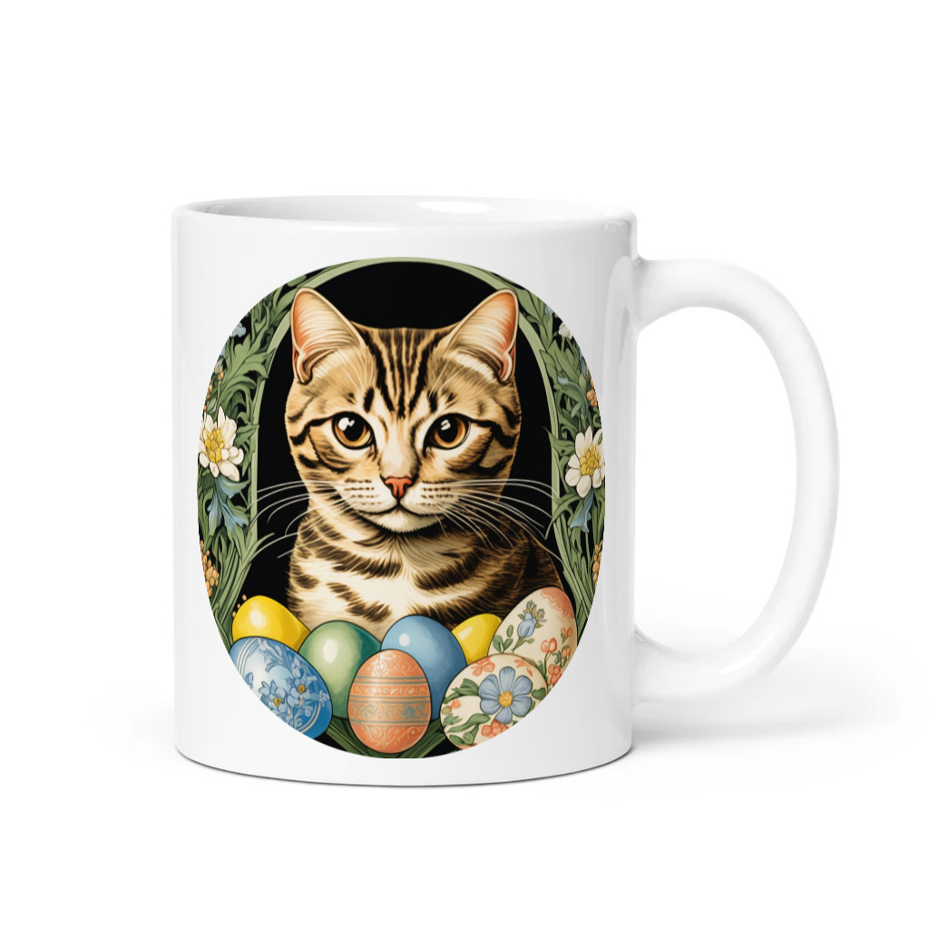 PugMug Custom Tabby Scottish Fold Cat Mug