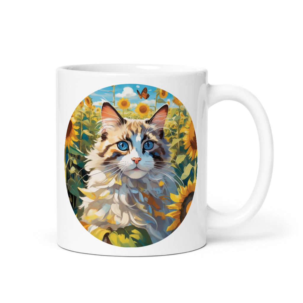 PugMug Custom Tabby Ragdoll Cat Mug