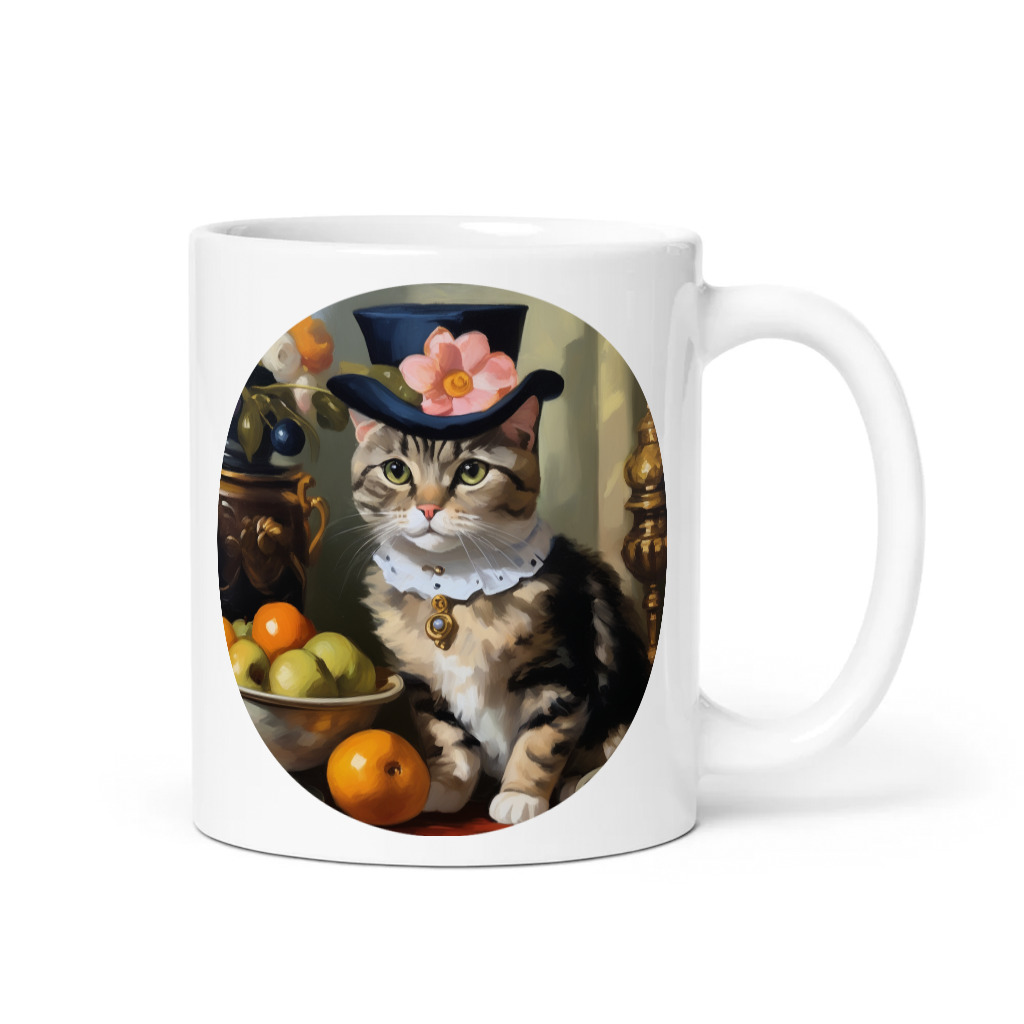 PugMug Custom Tabby Scottish Fold Cat Mug