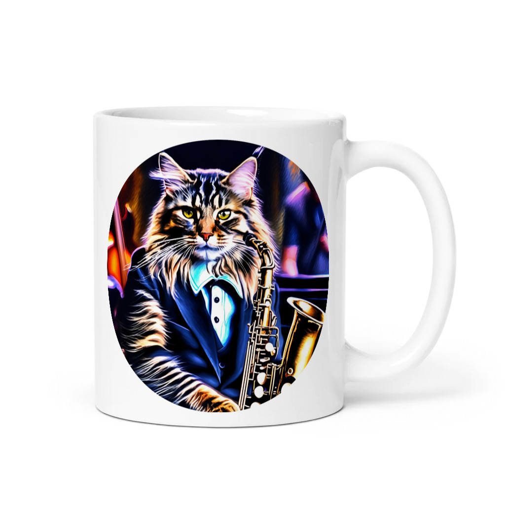 PugMug Custom Tabby Maine Coon Cat Mug