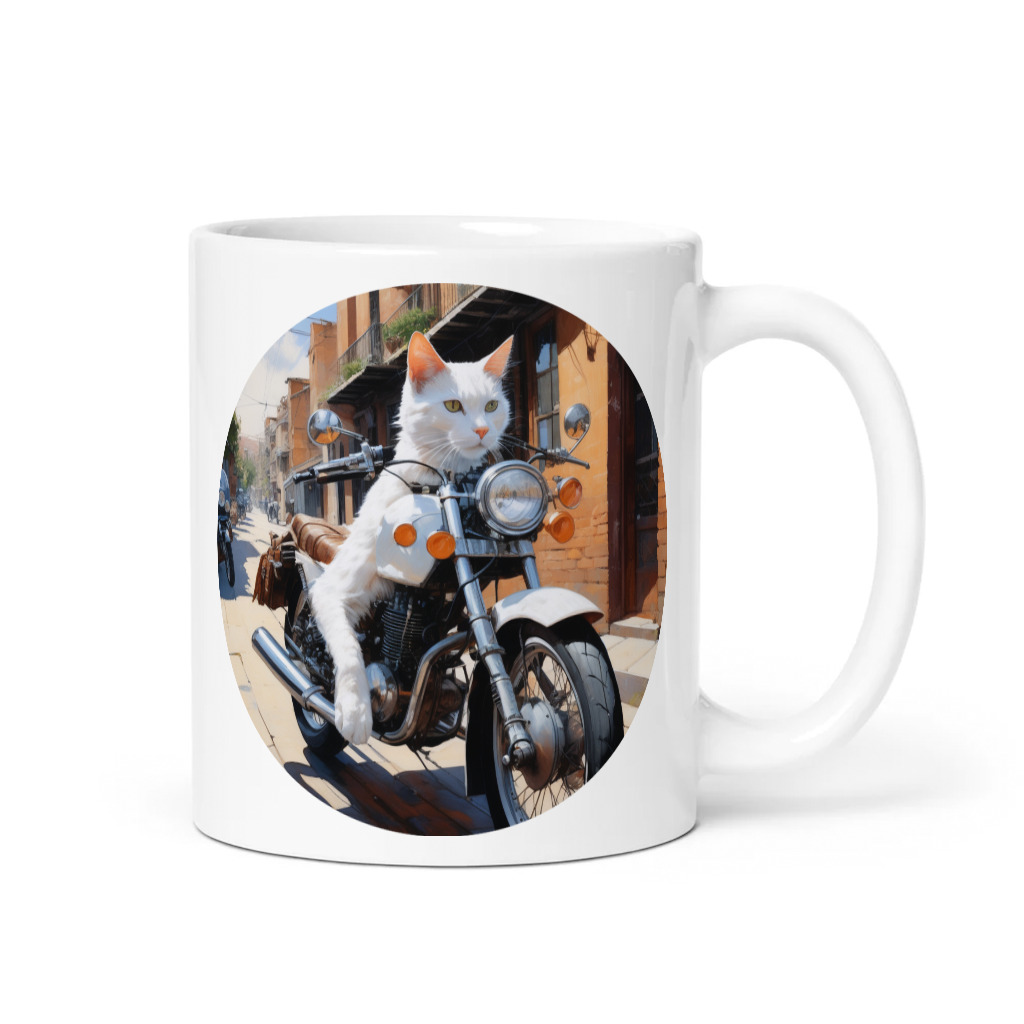 PugMug Custom White Companion Cat Mug