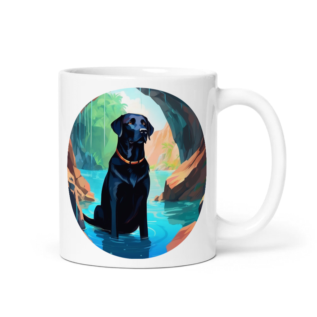 PugMug Custom Black Labrador Retriever Mug