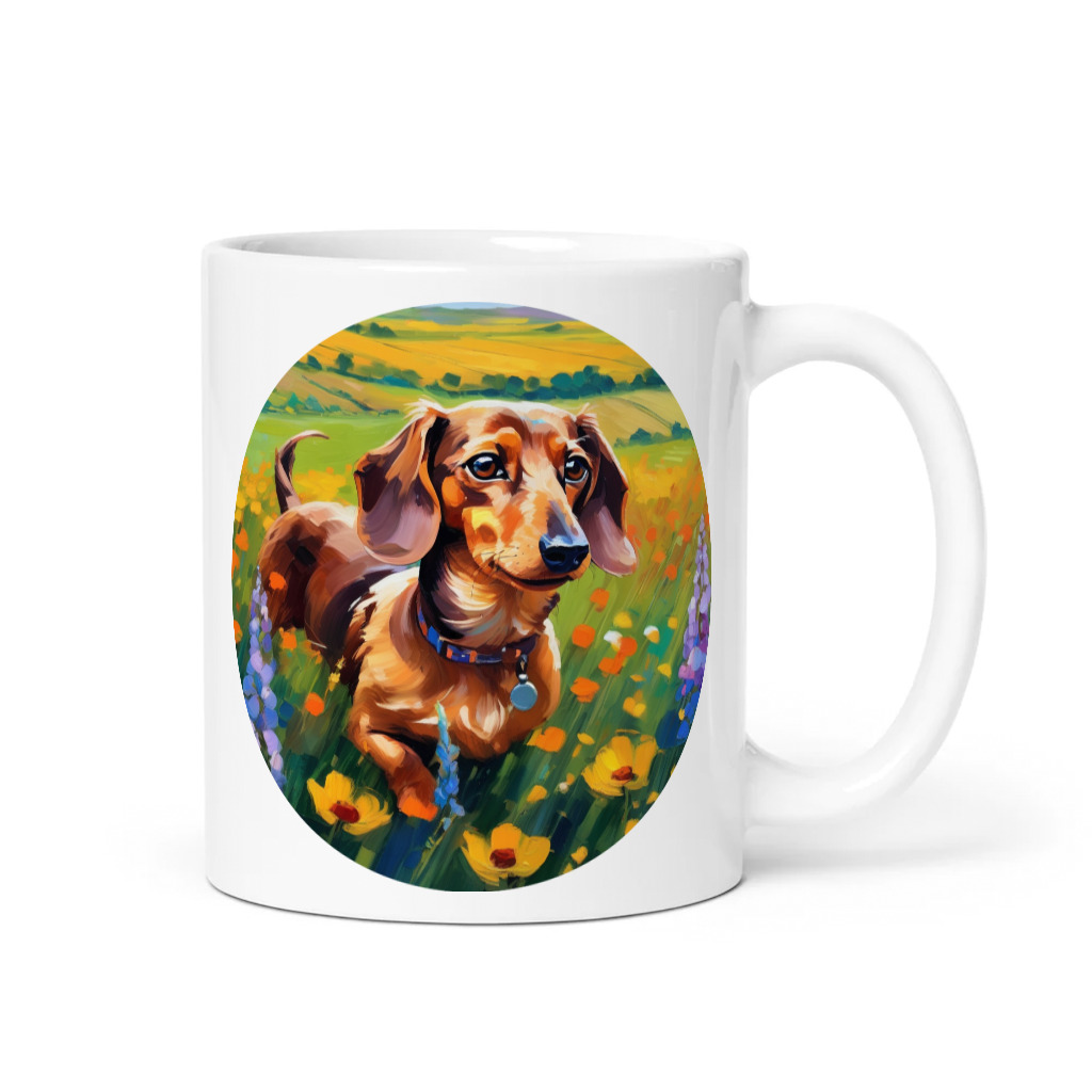 PugMug Custom Tan Dachshund Mug