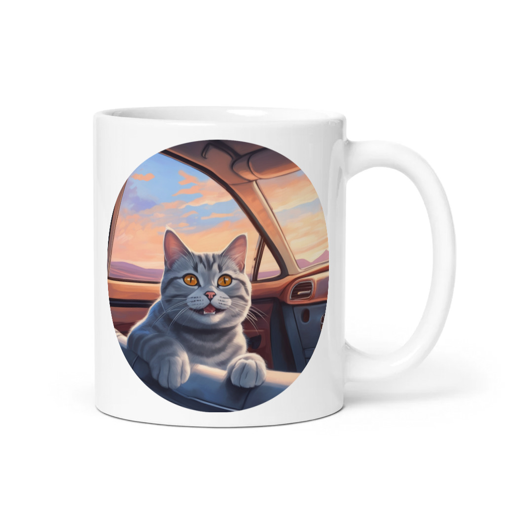 PugMug Custom Tabby British Shorthair Cat Mug