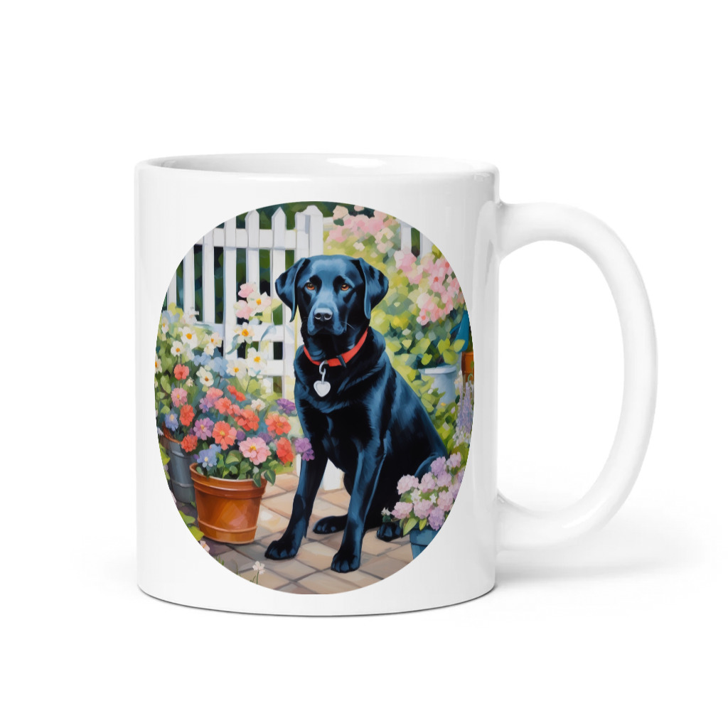 PugMug Custom Black Labrador Retriever Mug