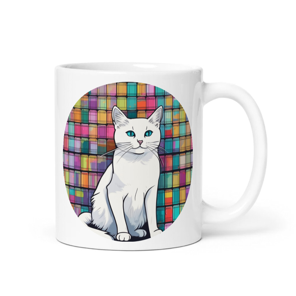 PugMug Custom White Companion Cat Mug