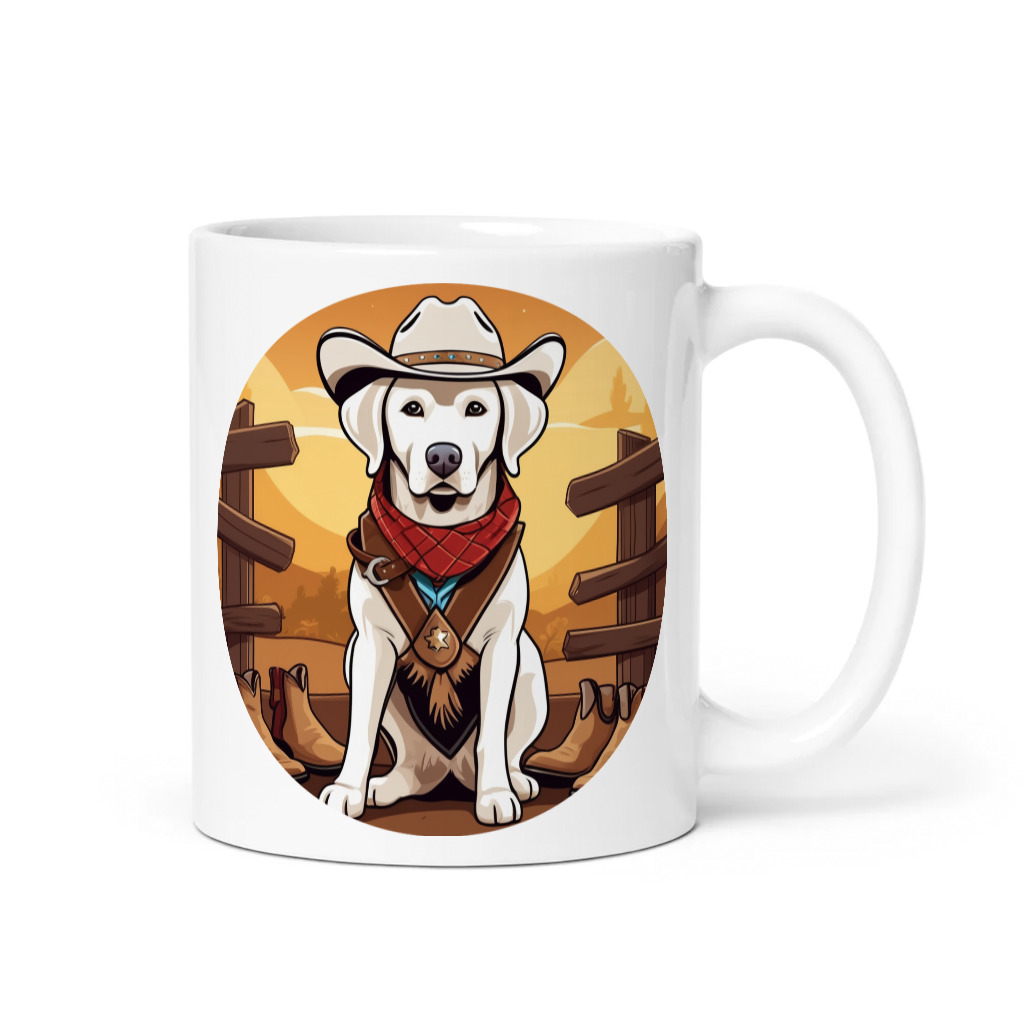 PugMug Custom White Labrador Retriever Mug