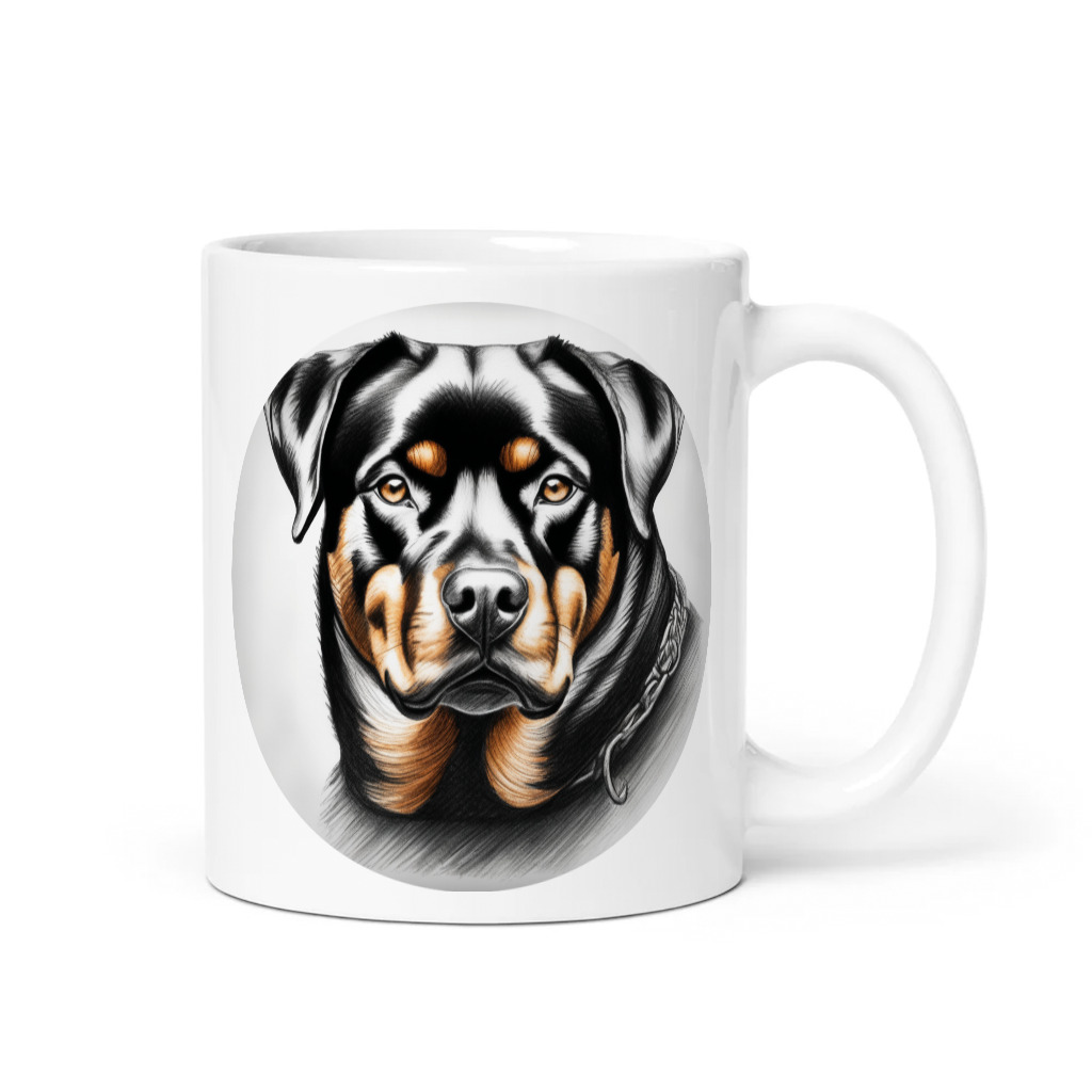 PugMug Custom Rottweiler Mug