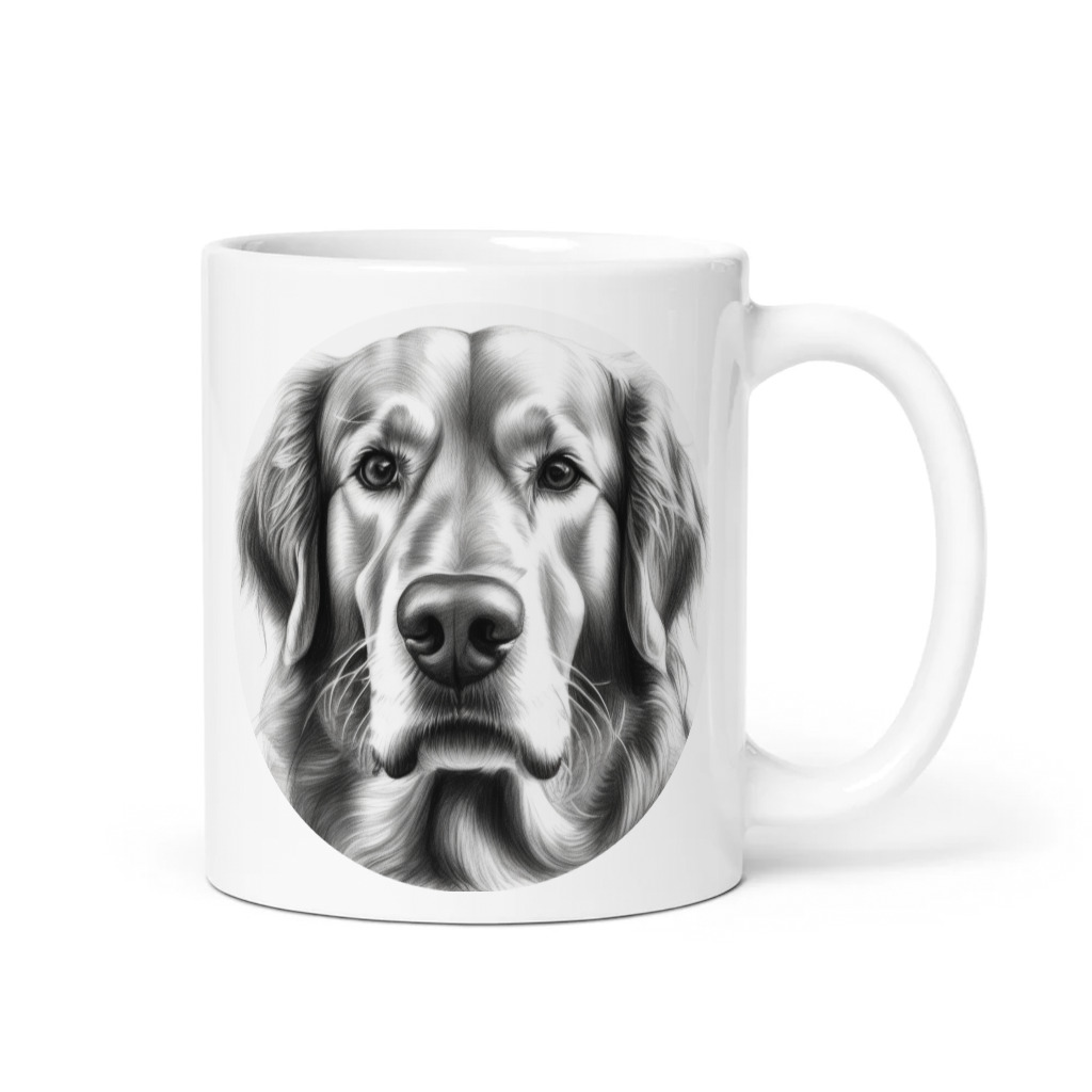 PugMug Custom Golden Retriever Mug