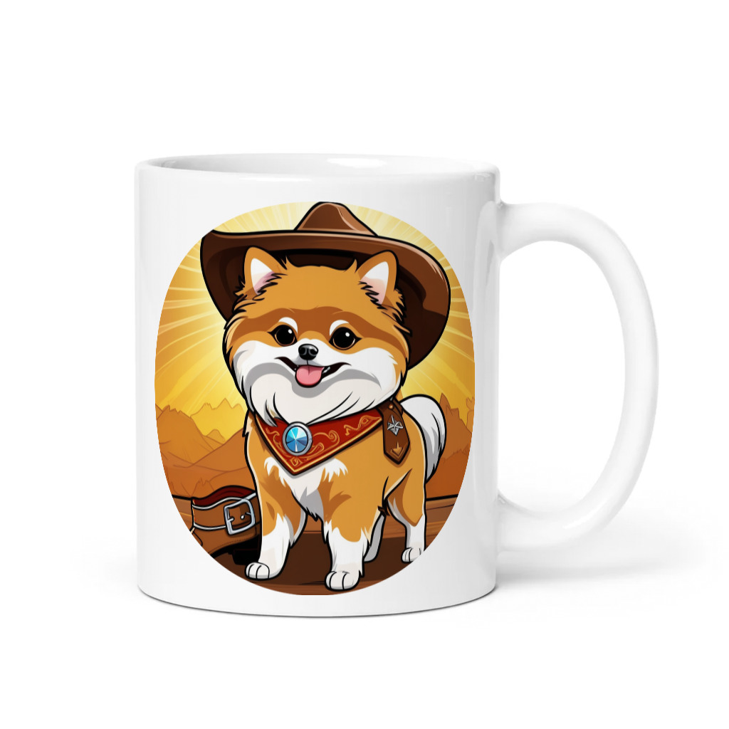 PugMug Custom Tan Pomeranian Mug