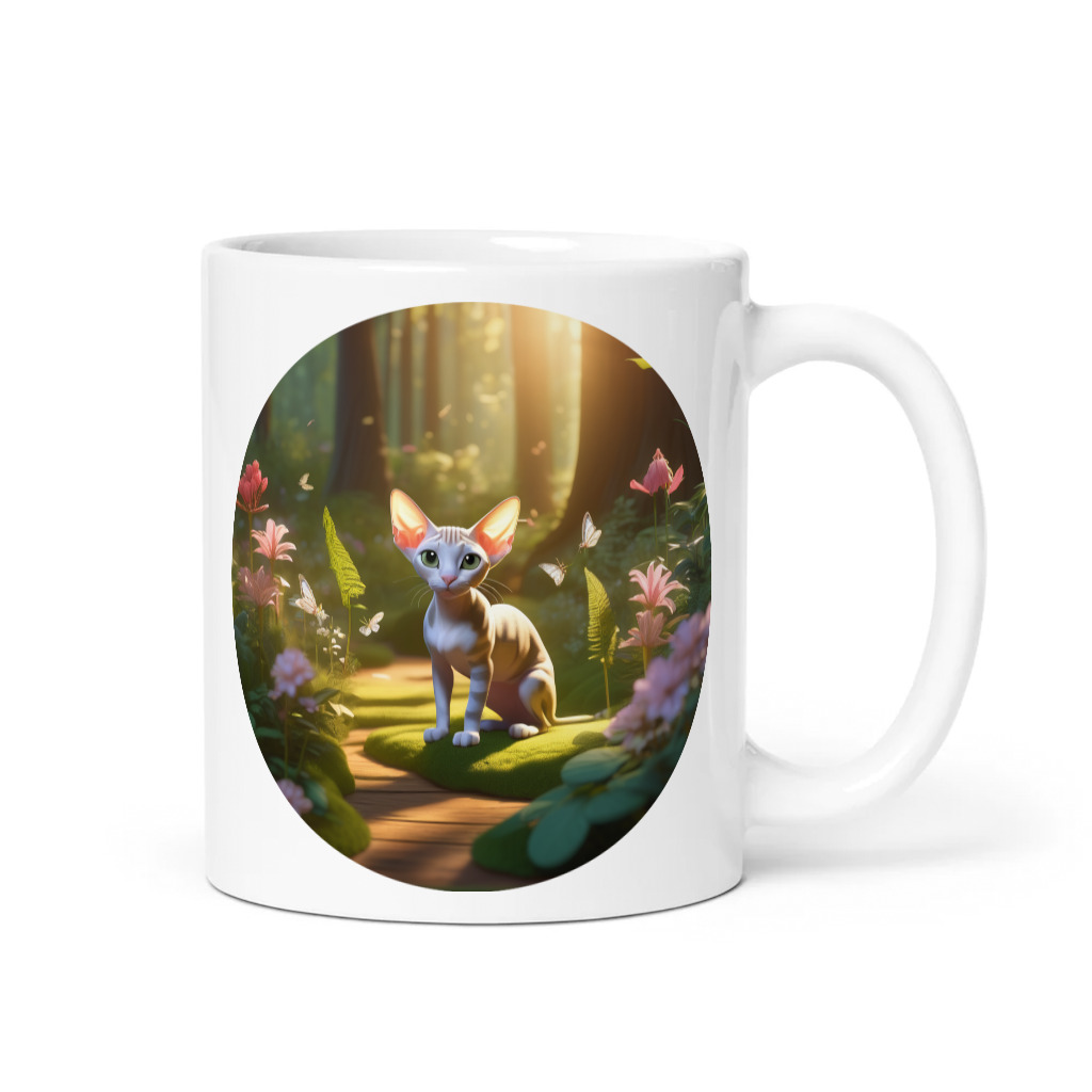 PugMug Custom Tabby Sphynx Cat Mug