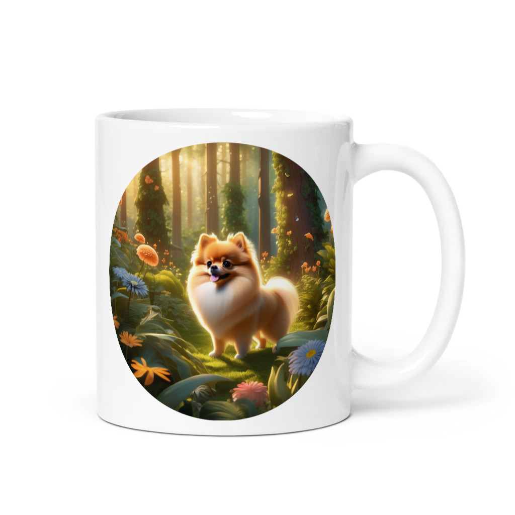 PugMug Custom Tan Pomeranian Mug