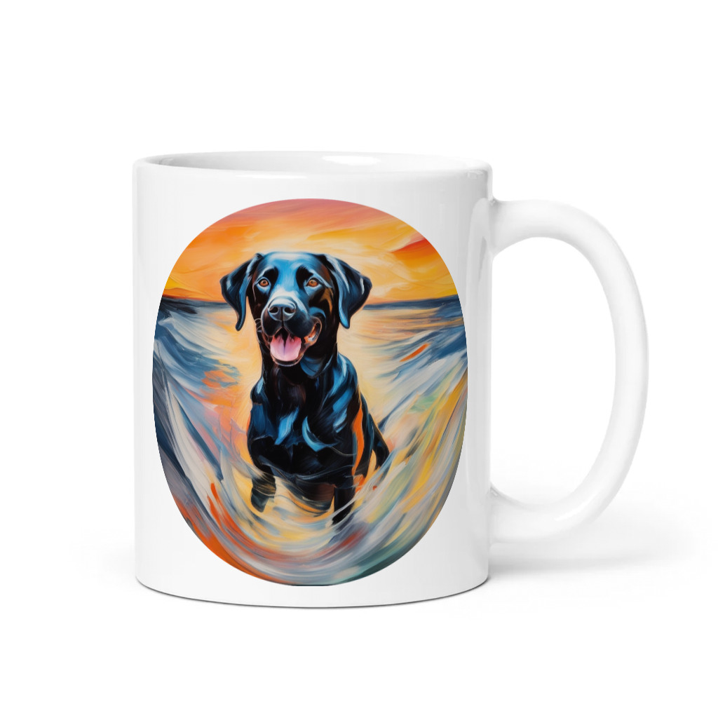 PugMug Custom Black Labrador Retriever Mug