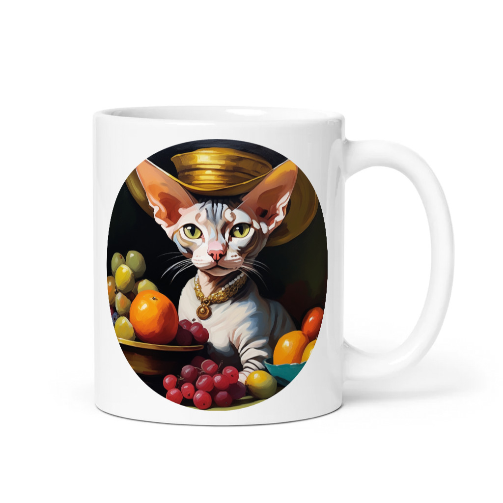PugMug Custom Tabby Sphynx Cat Mug