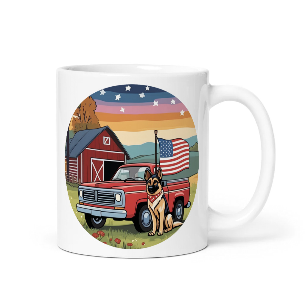 PugMug Custom German Shepherd Dog Mug