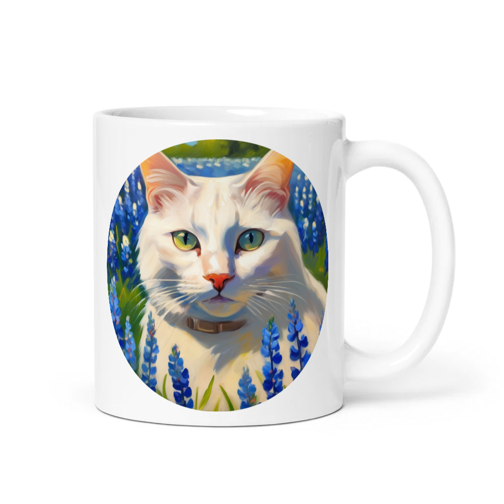 PugMug Custom White Companion Cat Mug