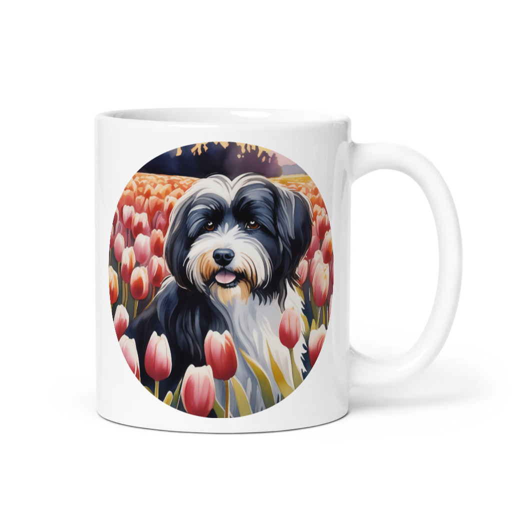 PugMug Custom Black-and-white Havanese Dog Mug