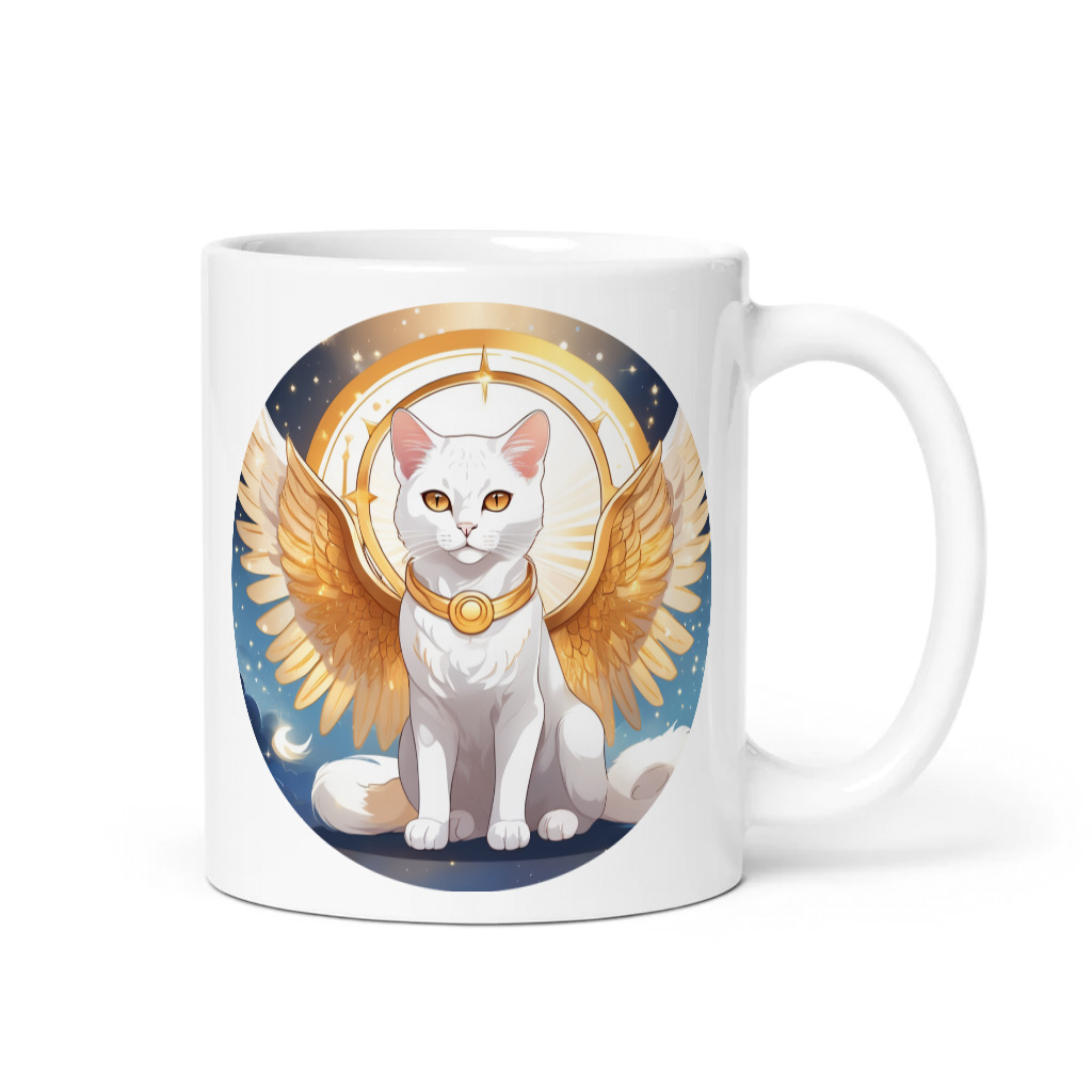 PugMug Custom White Exotic Cat Mug