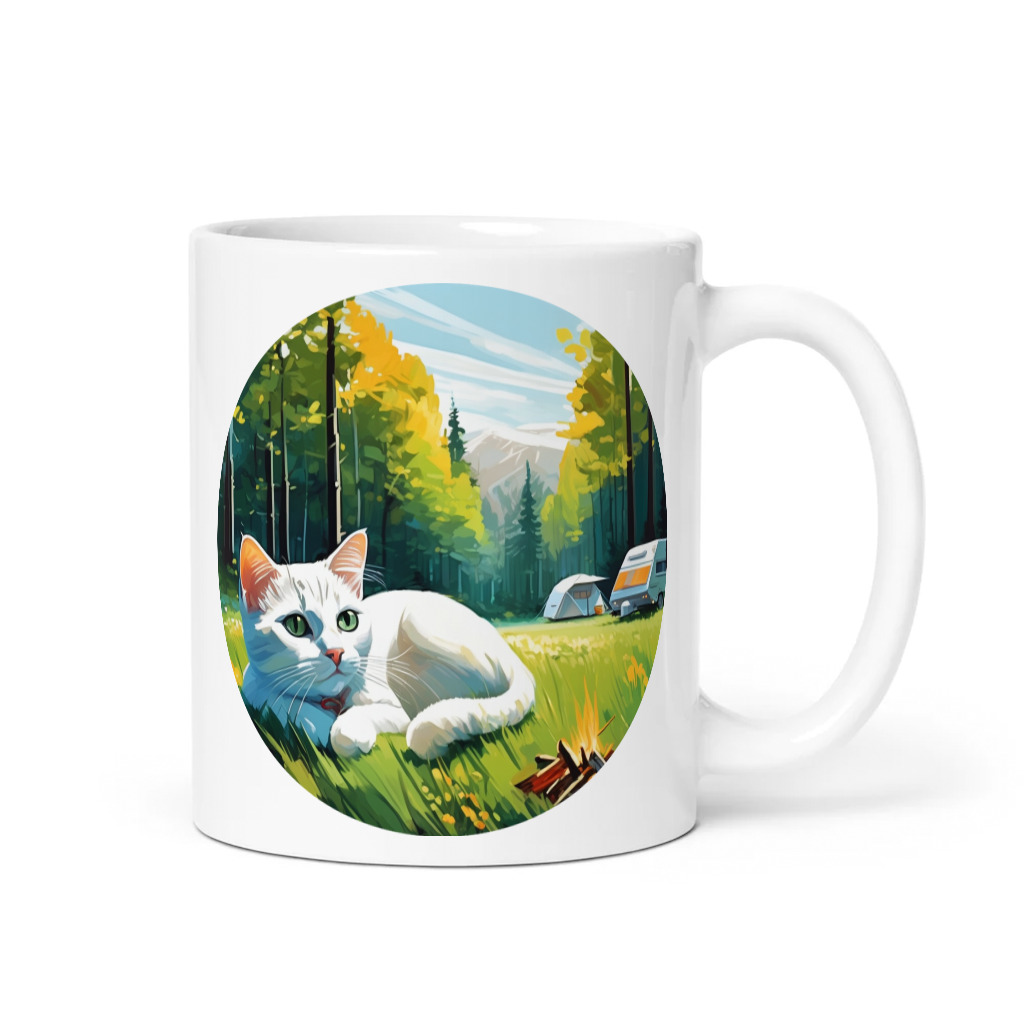 PugMug Custom White Companion Cat Mug