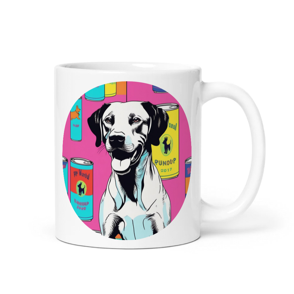 PugMug Custom Pointer Dog Mug