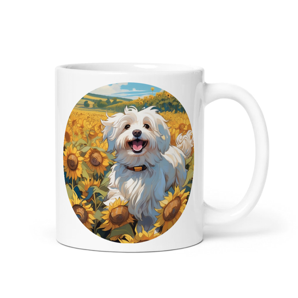 PugMug Custom White Havanese Dog Mug