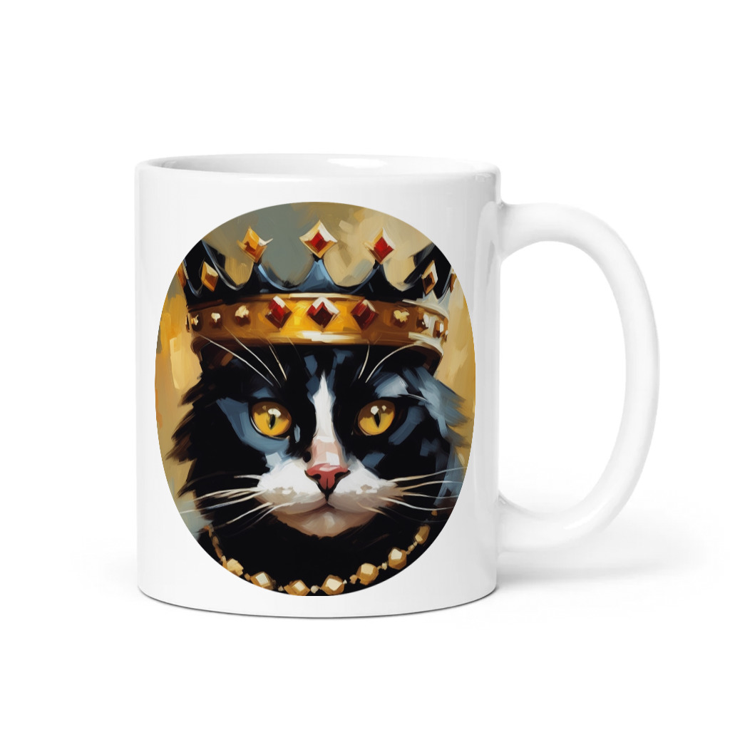 PugMug Custom Black Companion Cat Mug