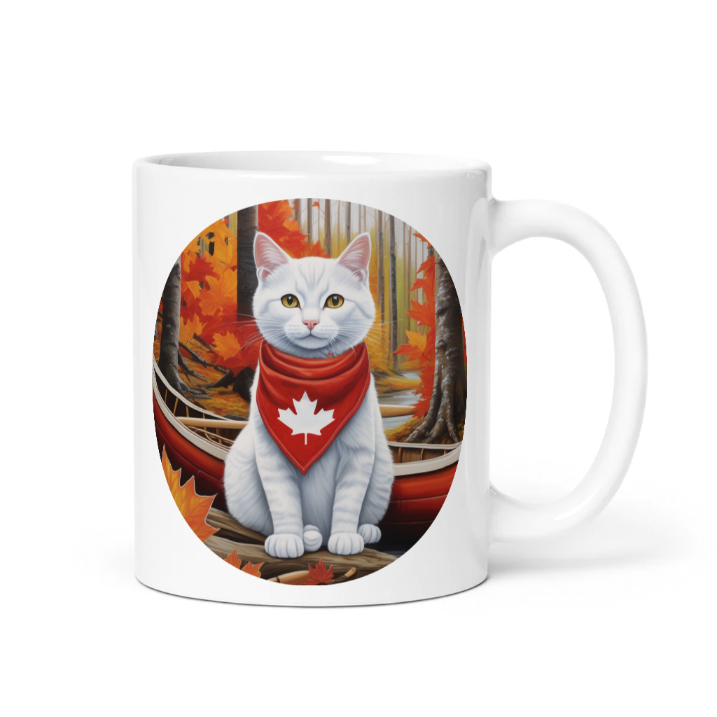 PugMug Custom White Companion Cat Mug