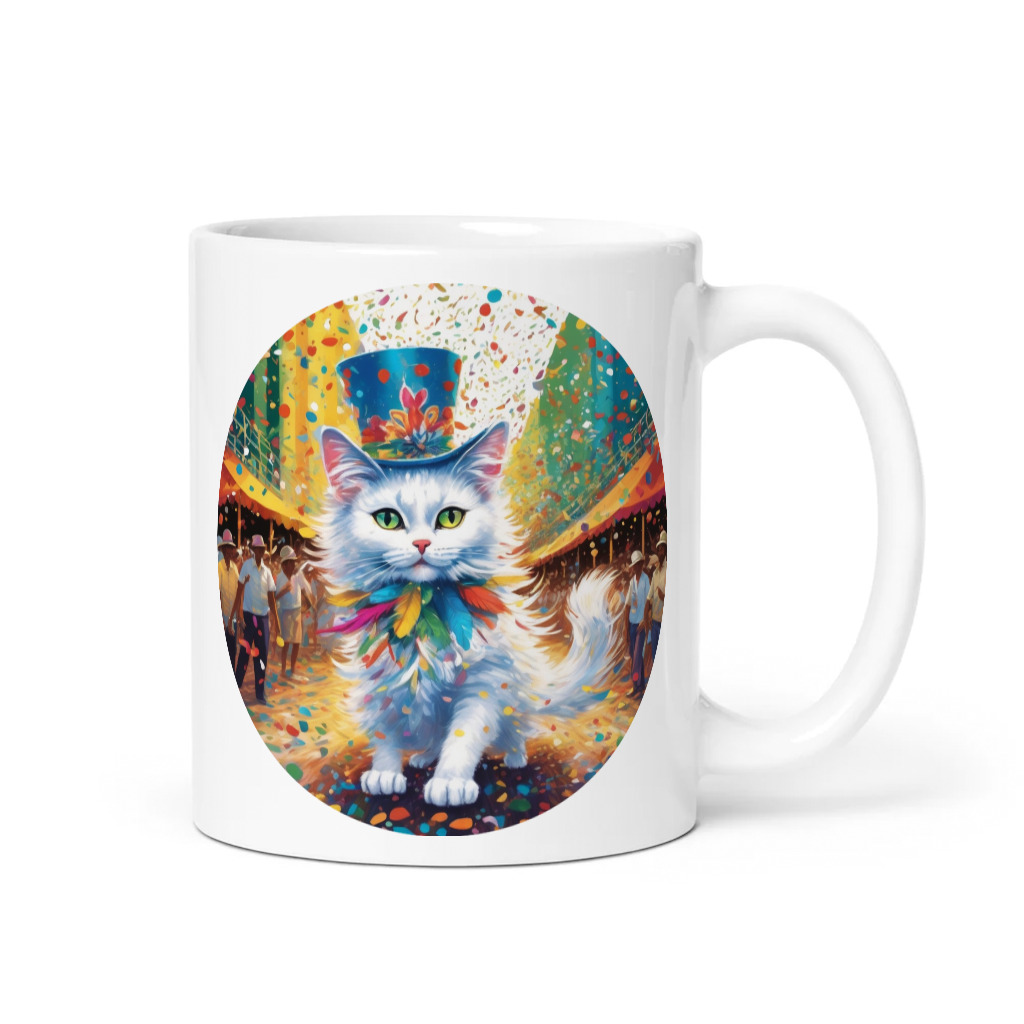 PugMug Custom White Companion Cat Mug