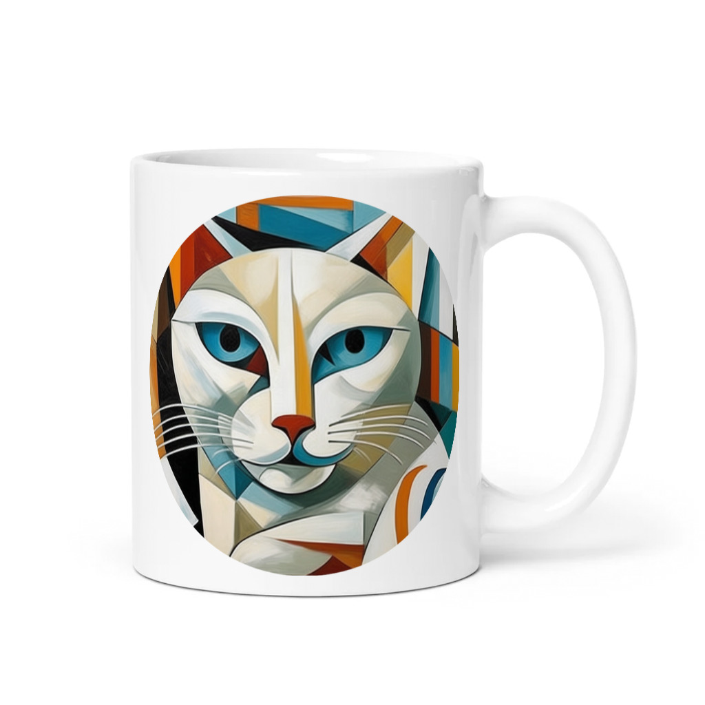 PugMug Custom White Companion Cat Mug