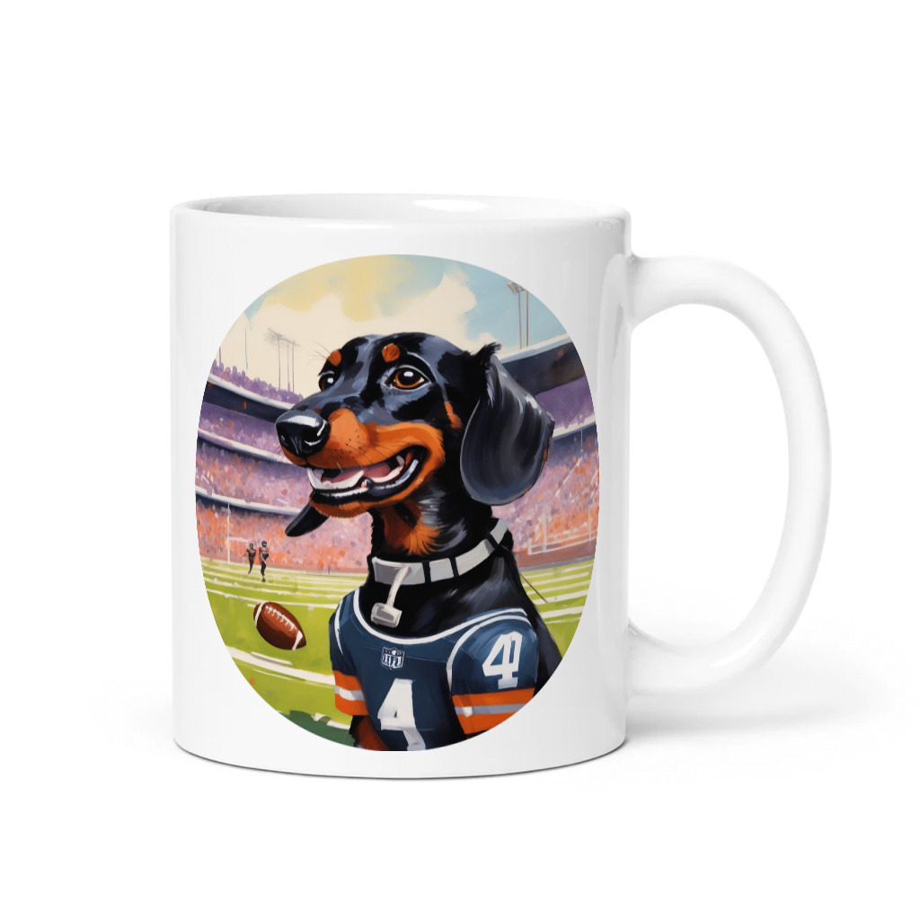 PugMug Custom Black Dachshund Mug
