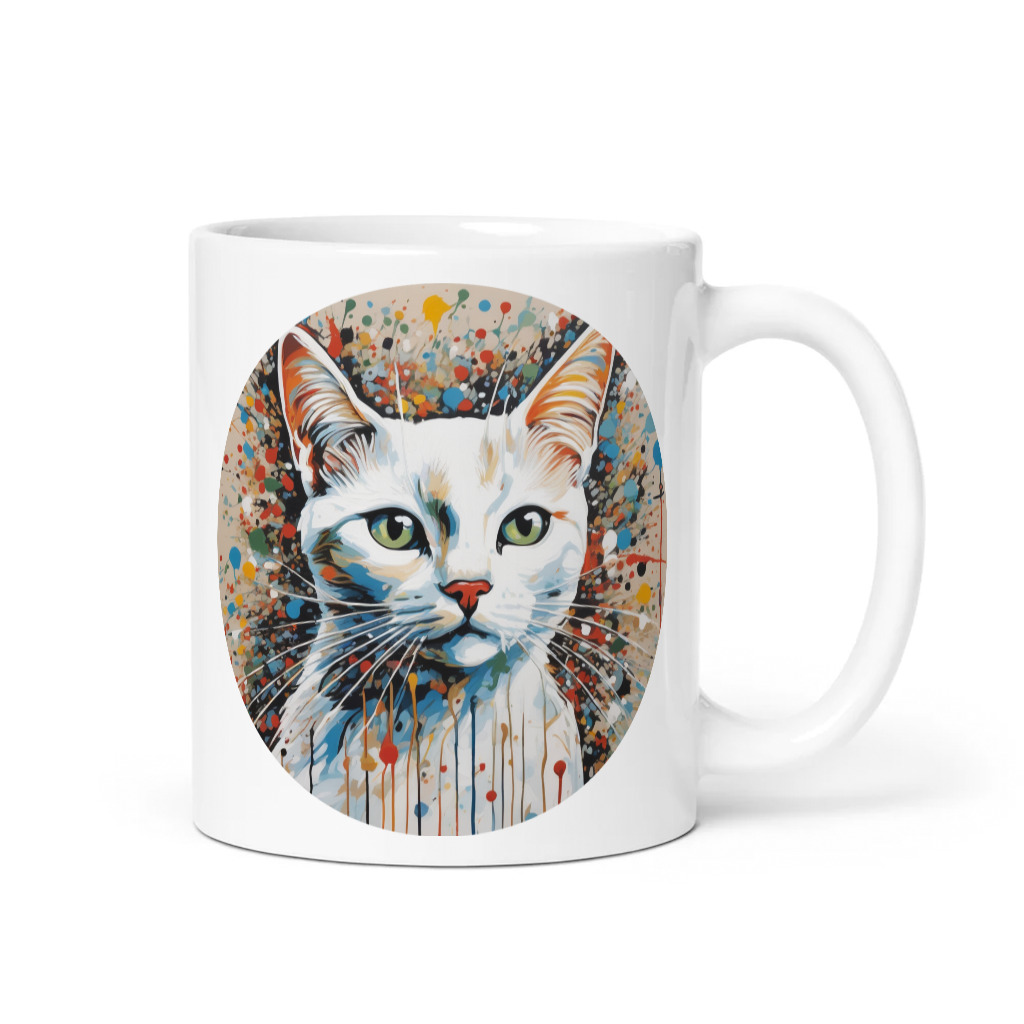 PugMug Custom White Companion Cat Mug