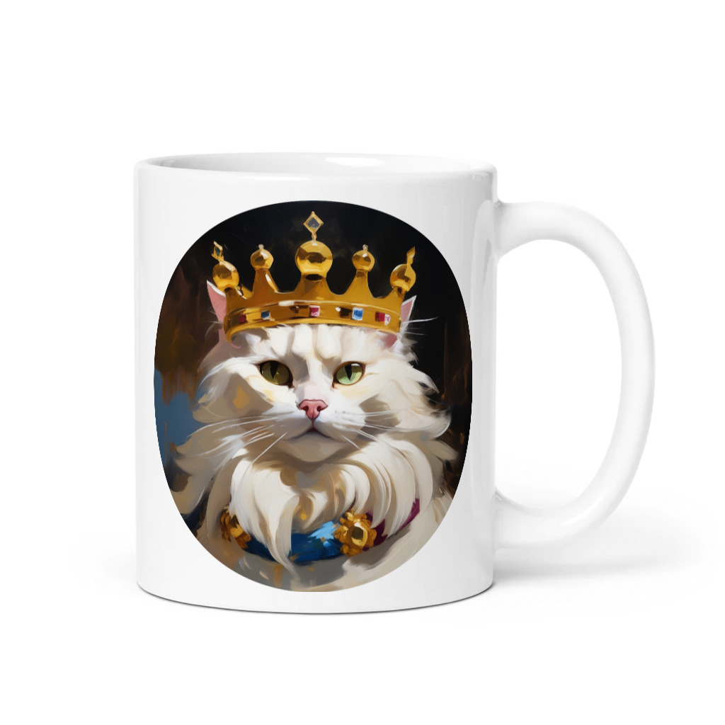 PugMug Custom White Companion Cat Mug