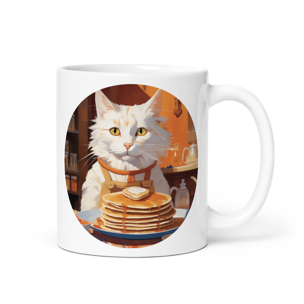 PugMug Custom White Companion Cat Mug