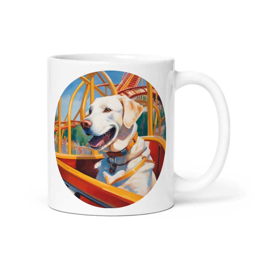 PugMug Custom White Labrador Retriever Mug