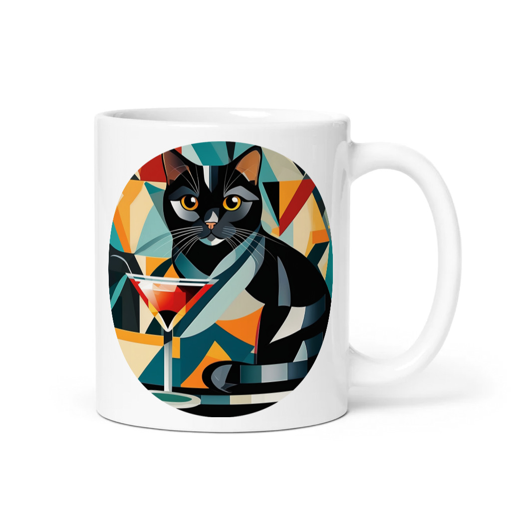 PugMug Custom Black Scottish Fold Cat Mug